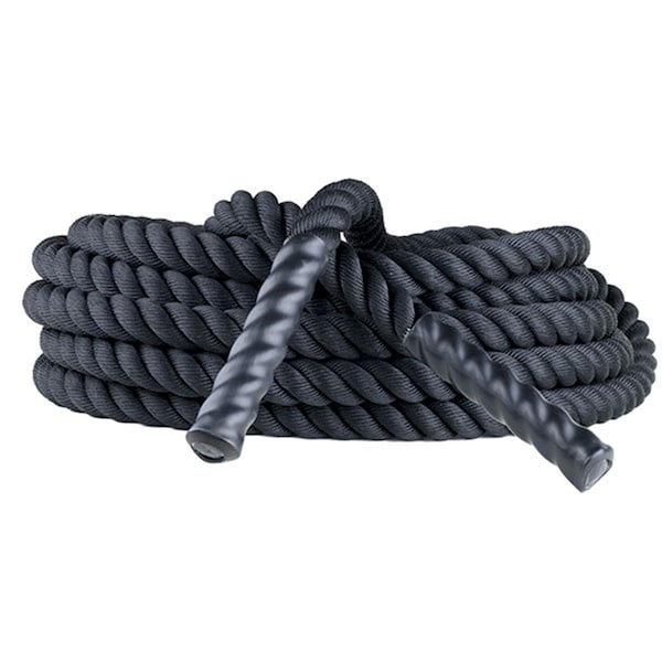 Champion Sports 2 in. x 40 ft. Rhino Poly Training Rope, Black RPT2040 - main